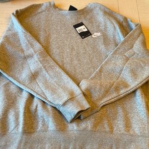 Mens gray sweatshirt